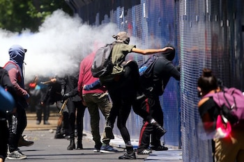 Por segundo día consecutivo, protestas por el crimen de Giovanni López se llevaron a cabo en México (Foto: Edgard Garrido/ Reuters)