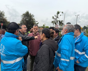 Se toman medidas para enfrentar la emergencia de lluvias en la capital - crédito @IDIGER/X