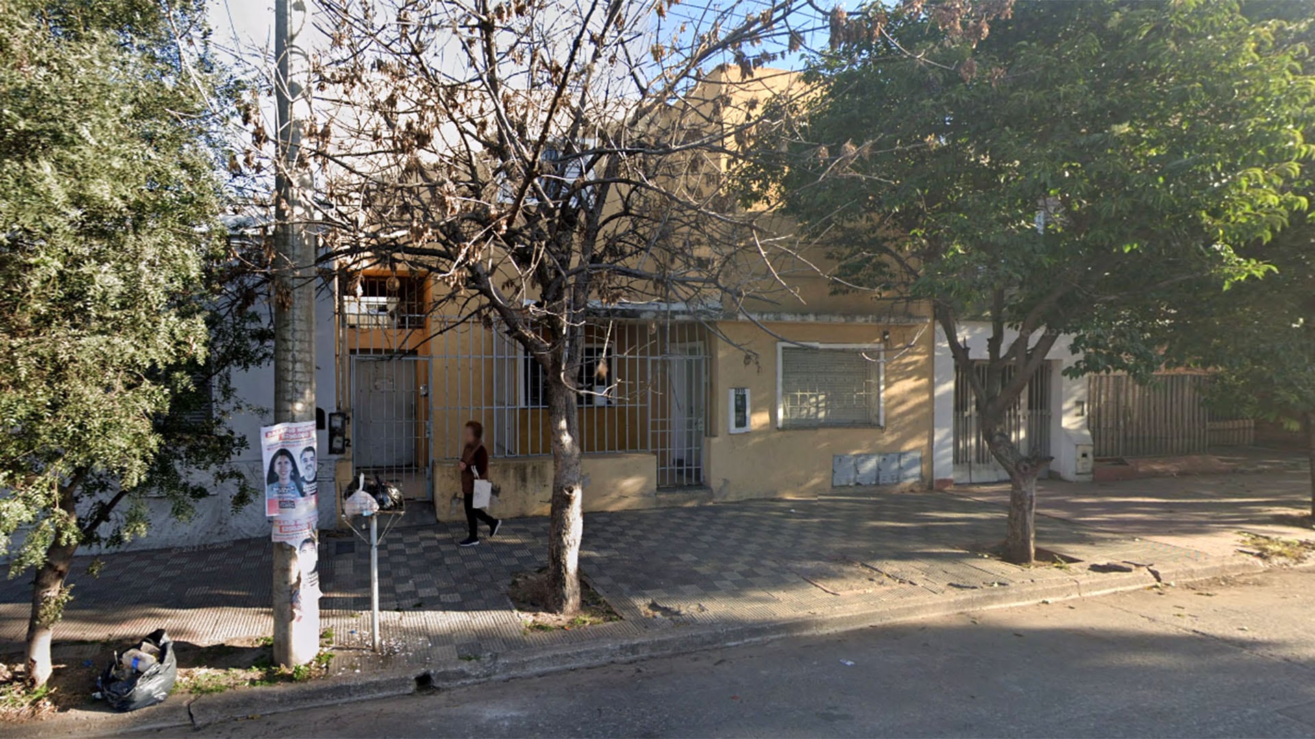 La vivienda donde encontraron el cuerpo