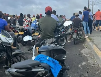 El operativo generó protestas en