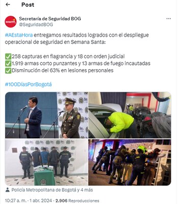 Los positivos representó una disminución