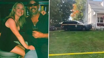 Brian Crossman Sr., su esposa