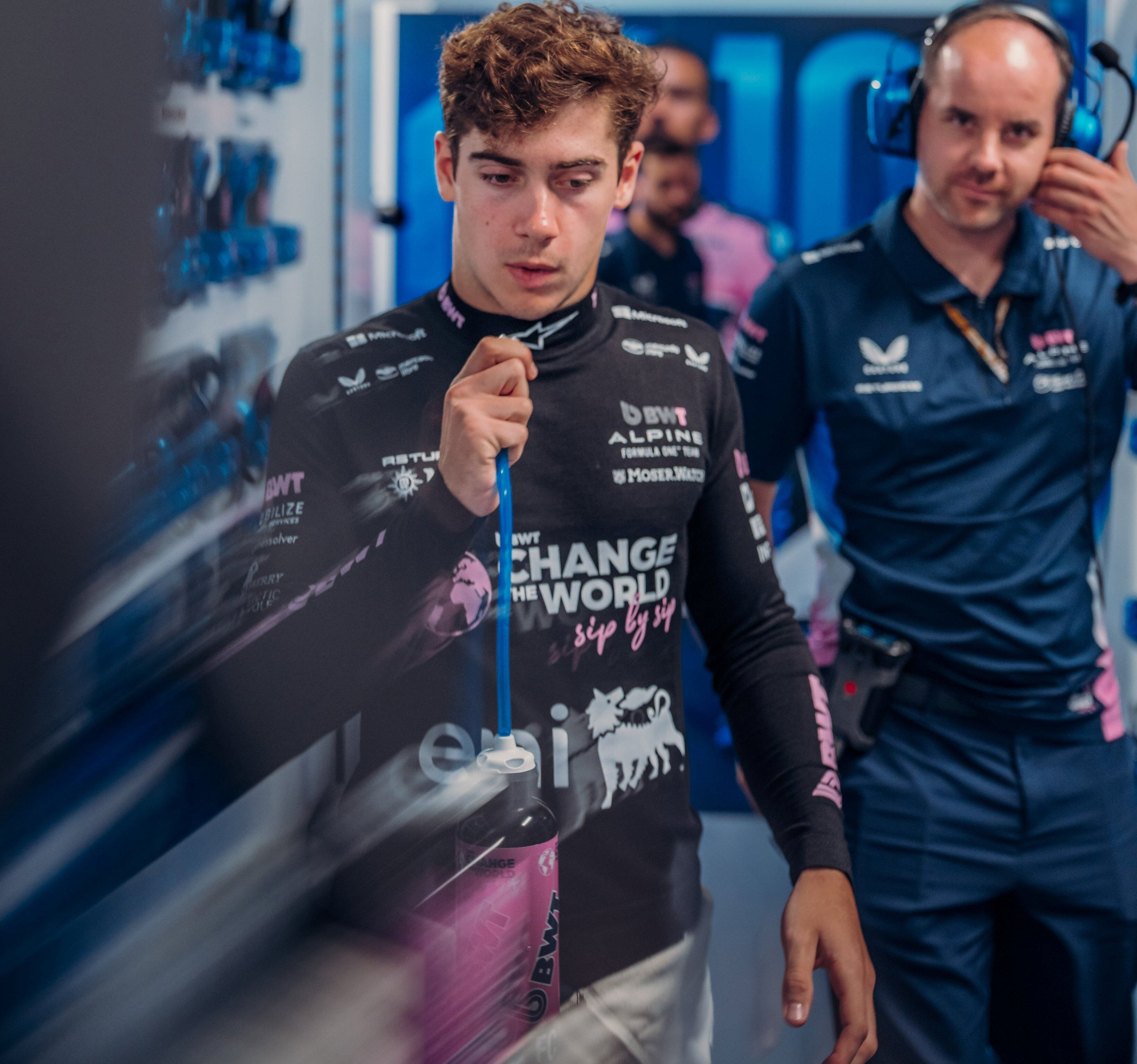 Franco Colapinto es el centro de atención de la prensa inglesa (@AlpineF1Team)