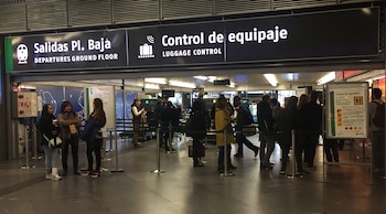 Control de equipaje del acceso