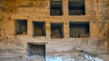 Hallazgo en Egipto: tumbas de 2.000 años y una ciudad bizantina en el desierto
