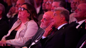 Joan Laporta: "El Real Madrid quiere reventarlo todo, suerte que Tebas no se deja amedrentar"