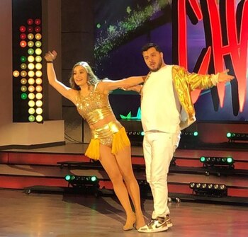 Paul Stanley y Tania Rincón