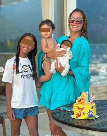 Ana Paula Consorte celebró el