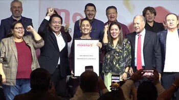 Claudia Sheinbaum recibe reconocimiento de