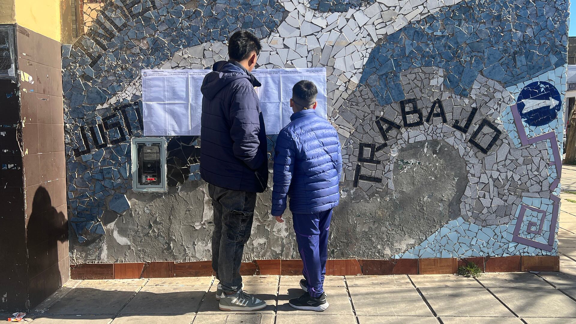 La postal de la jornada estuvo marcada por la escasa participación