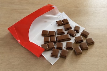 Una tableta de chocolate (Imagen Ilustrativa Infobae)