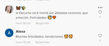 Felicitaciones a Daniela Camaiora. (TikTok)