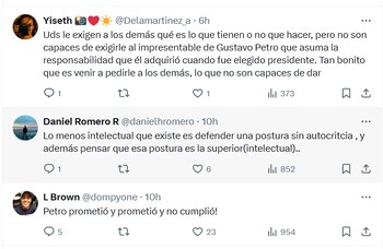 Los internautas respondieron - crédito