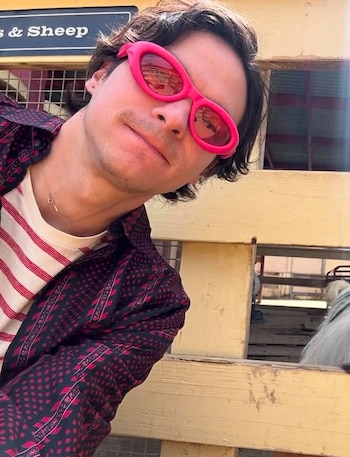 Gerardo le da un aire a Harry Styles, el crush de Aldo (ig/gerardomco)