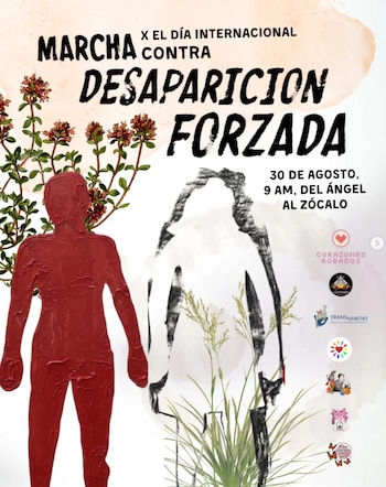 La convocatoria surge en un contexto donde hay más de 135 mil personas desaparecidas en México
