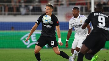 Santos Borré no pudo brillar