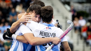 Los Leones tuvieron un debut perfecto en el Mundial de hockey: vencieron 3-0 a Japón