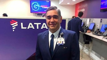 Un piloto tuvo un infarto