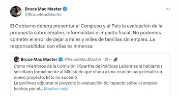 Publicación de Bruce Mac Master,