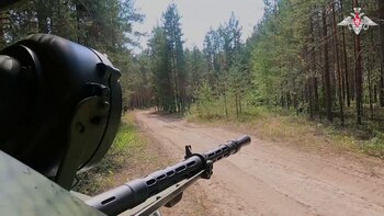 Las tropas rusas ensayan dispersión