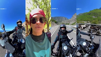 La desafiante travesía de Carolina Baldini: de Croacia a Grecia en moto en un viaje de libertad y nuevos comienzos