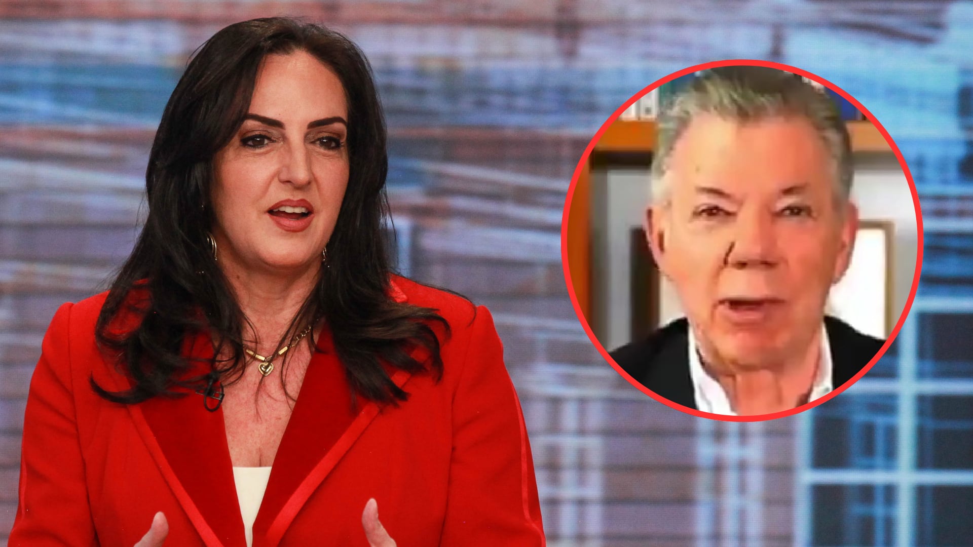 La senadora María Fernanda Cabal ha arremetido contra el expresidente Juan Manuel Santos por su defensa del Acuerdo de Paz - crédito Colprensa - suministrado a Infobae Colombia