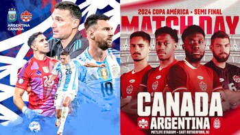 Argentina vs Canadá: partido por
