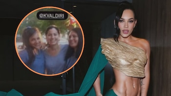 Andrea Valdiri recordó cómo se veía antes de ser famosa y millonaria: vendía perros calientes en la calle