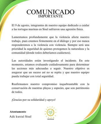 La organización condenó las agresiones