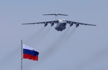 Avión cisterna ruso Il-78 Midas