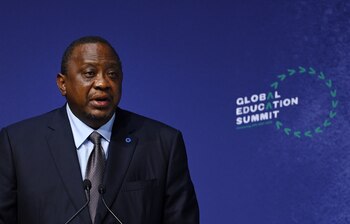 El presidente de Kenia, Uhuru