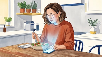 Expertos alertan que comer mirando el celular no solo distrae: cuáles son los efectos sobre el hambre, la saciedad y la ingesta