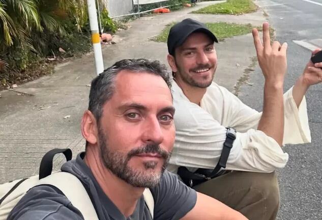 Paco León y Marcos Antón en una imagen compartida en redes sociales (INSTAGRAM).