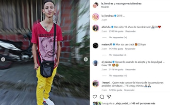 La Liendra presumió su crecimiento