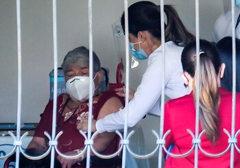 Personal del ministerio de Salud