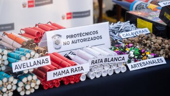 Cohetones Labubu no son juguetes,