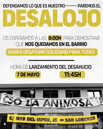 Llamamiento en redes sociales a