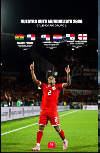 Calendario Mundial 2026 para Panamá.