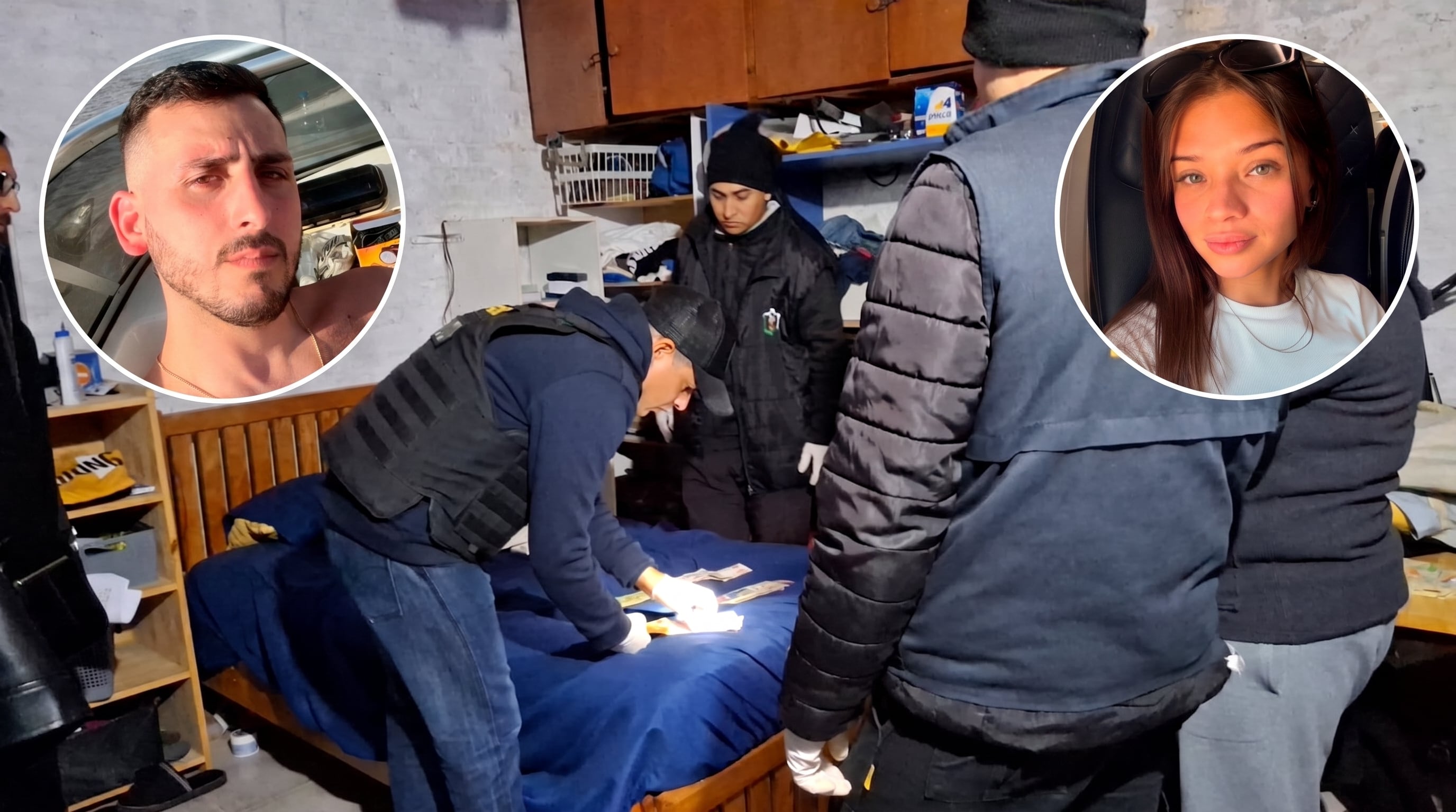 A seis días del crimen, allanaron la casa de la joven acusada de asesinar a su novio en Chaco