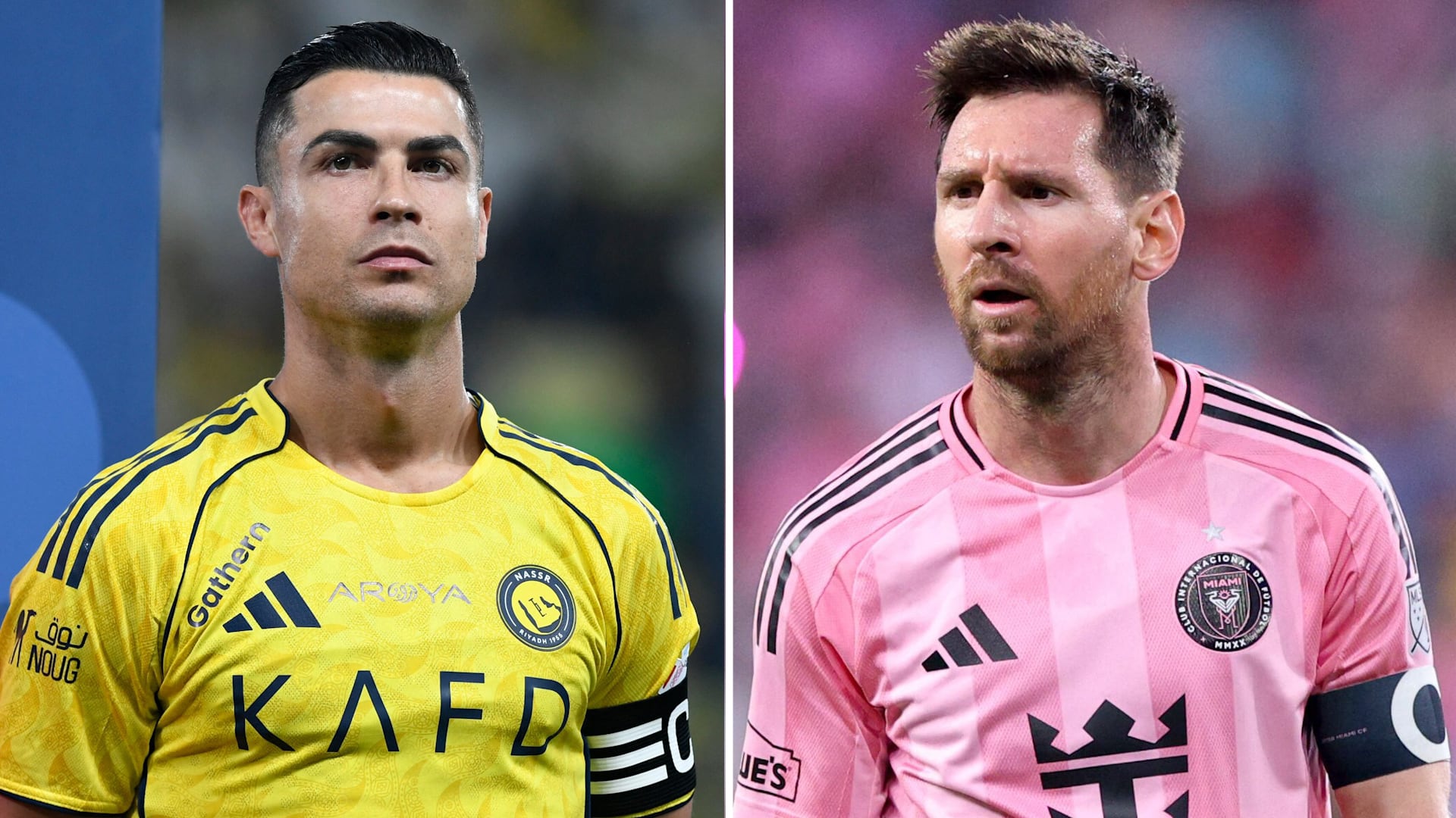 Cristiano Ronaldo y Messi