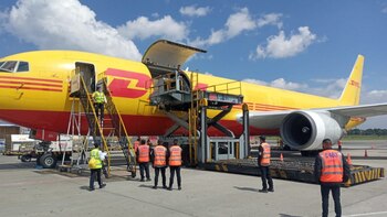 Llegada de vacunas pfizer.