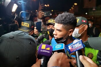 El volante peruano jugó en