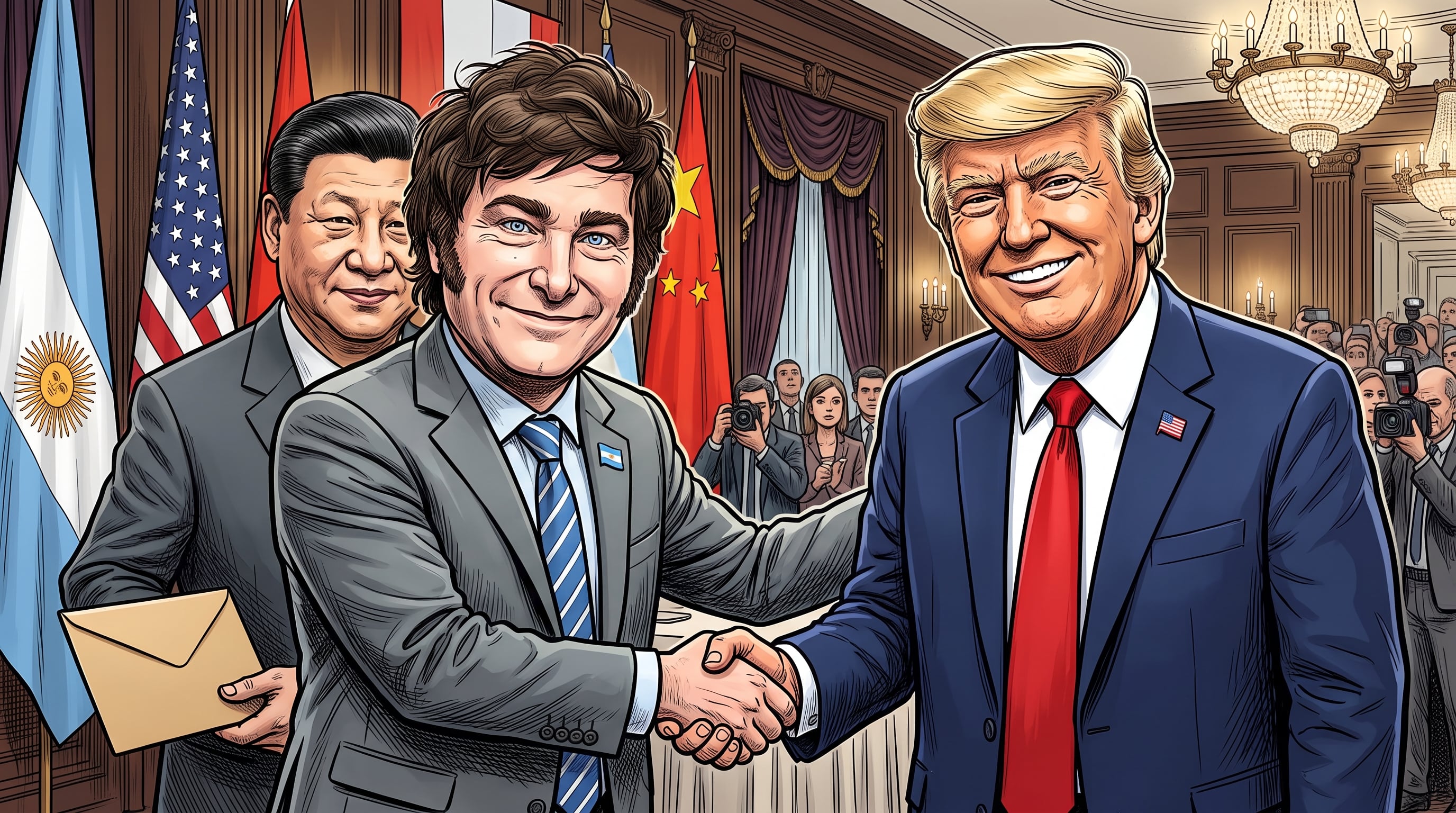 Mientras el Gobierno sostiene su alianza con Estados Unidos, mantiene a China como uno de sus principales socios comerciales (Imagen ilustrativa Infobae)