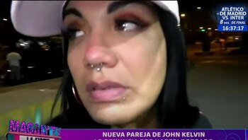 Supuesta pareja de John Kelvin lo acusa de agredirla físicamente