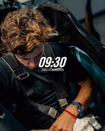 Colapinto realizó su primera sesión