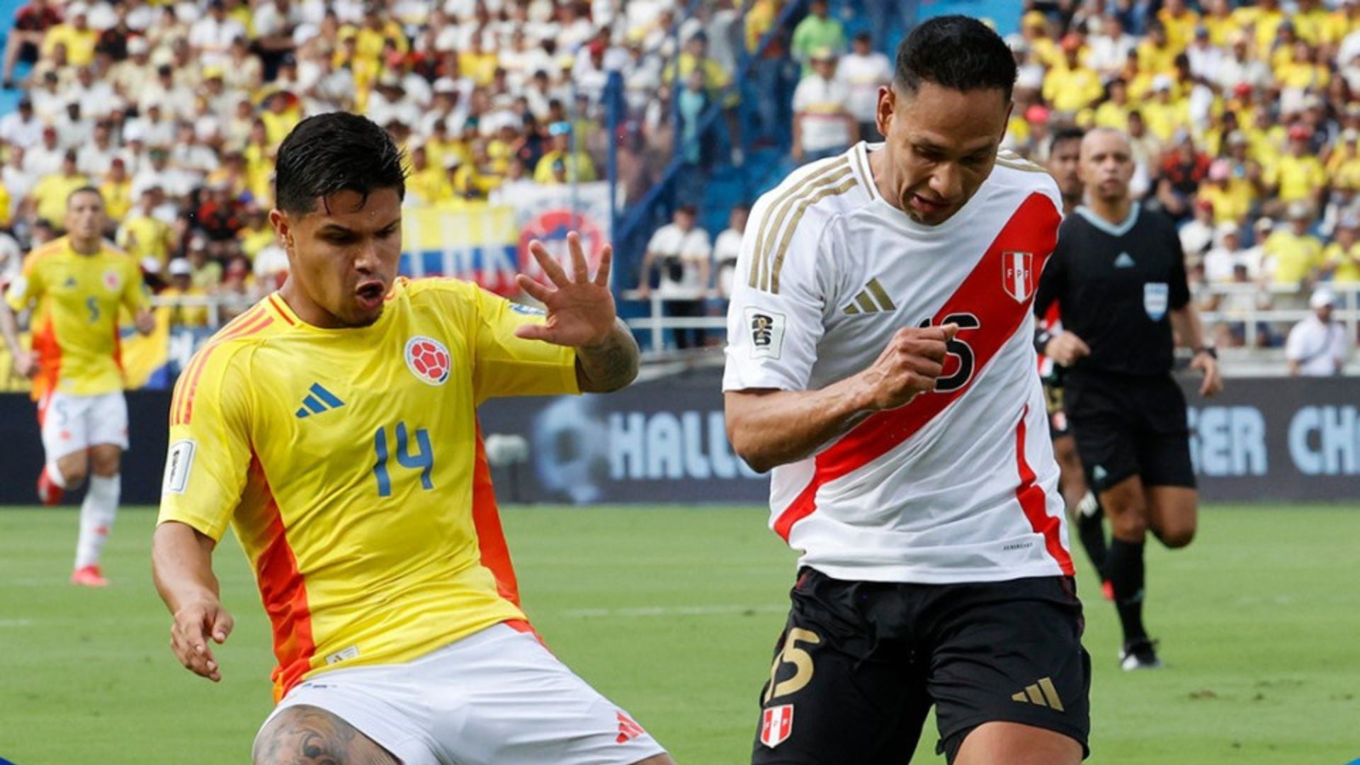 Colombia se enfrenta a Perú en el último partido de la ventana FIFA. - Crédito: CONMEBOL