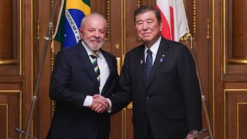 Lula junto al primer ministro