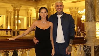 El festejo de Mauro Icardi