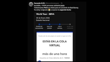 Fans peruanos esperan una segunda
