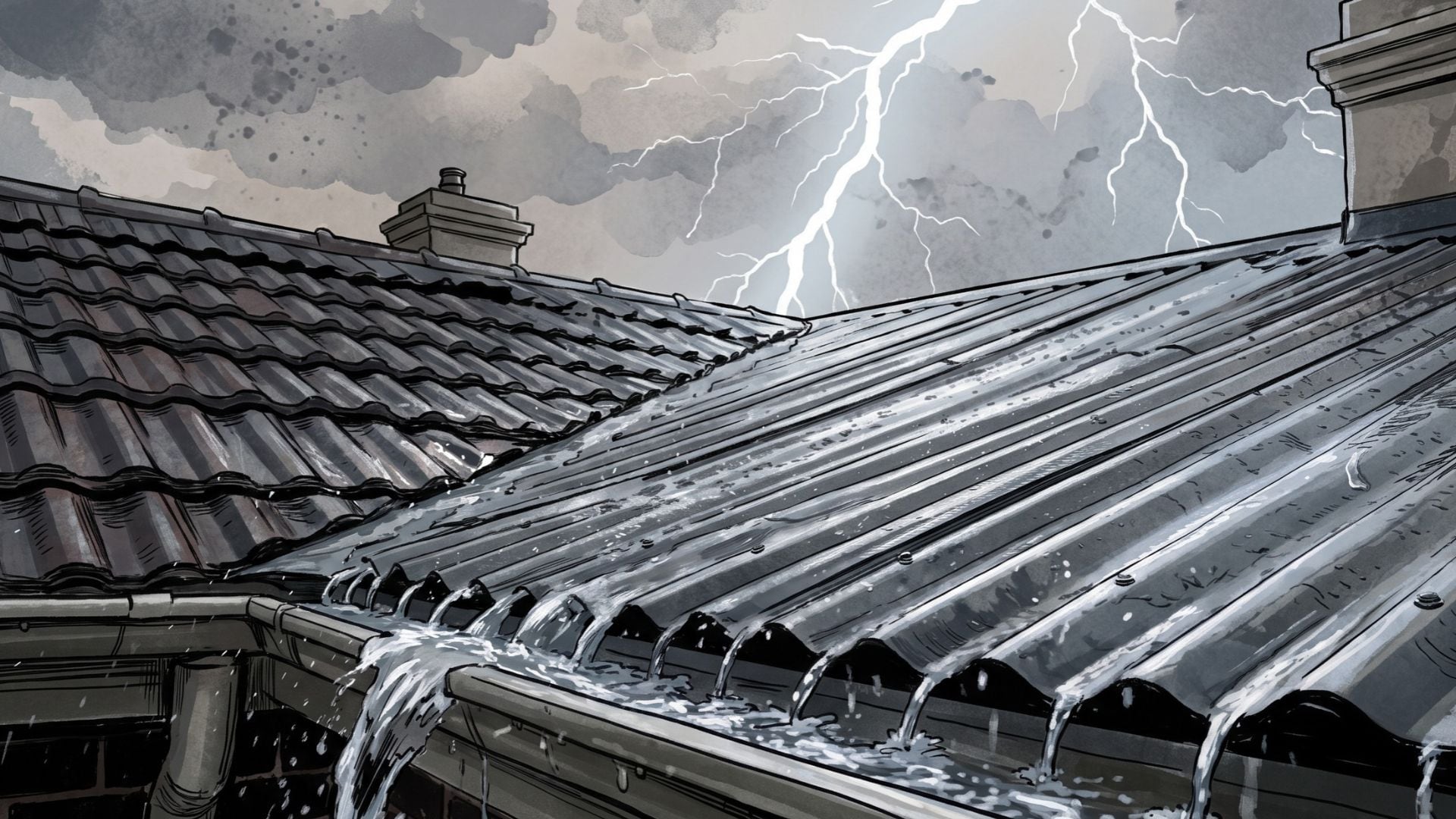 Los cinco puntos de la casa que conviene revisar antes de una tormenta para evitar filtraciones, daños y gastos imprevistos